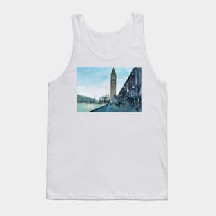 Venice - St Mark's Square painting Tank Top